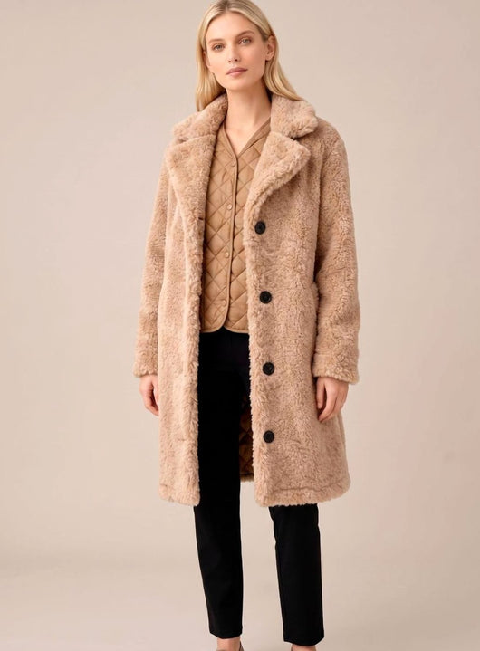 Clara trenchcoat i sammet