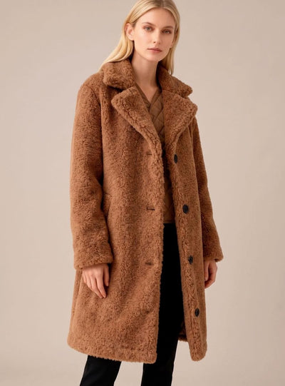 Clara trenchcoat i sammet