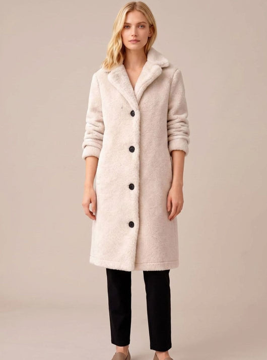Clara trenchcoat i sammet