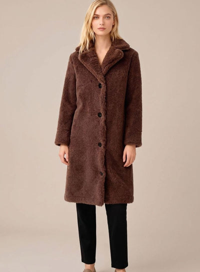 Clara trenchcoat i sammet