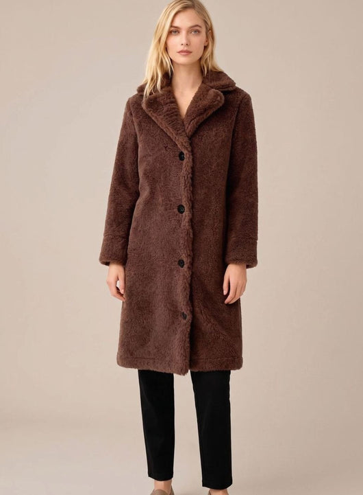 Clara trenchcoat i sammet