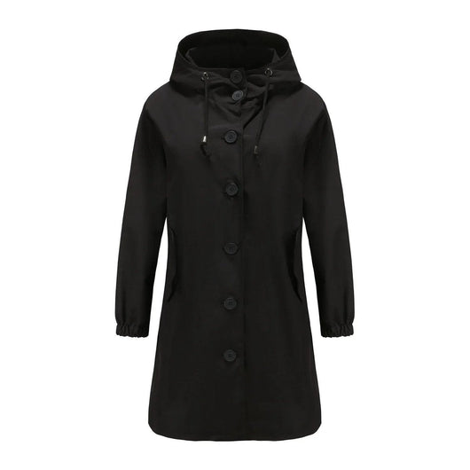 Emilia trenchcoat med huva