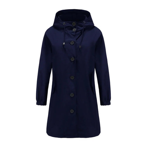 Emilia trenchcoat med huva