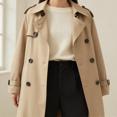 Sigrid trenchcoat – Beige