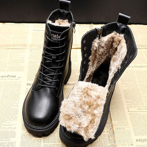 Leonie boots i konstläder